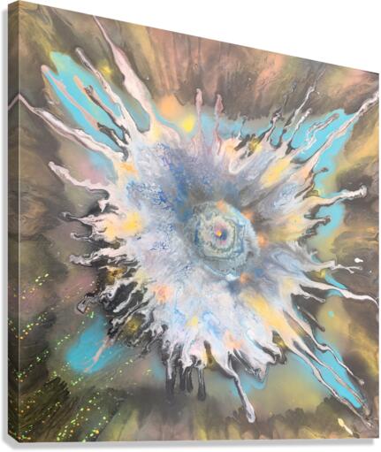 AQUA Canvas Print