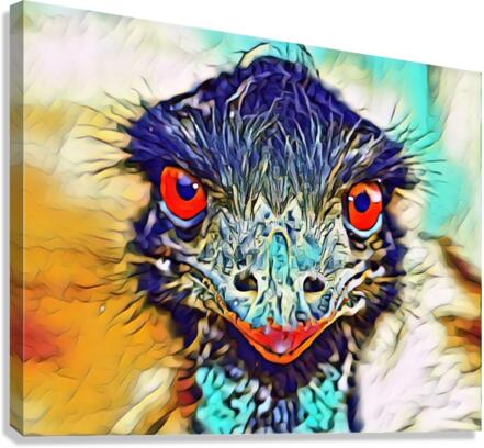 Emu Canvas Print