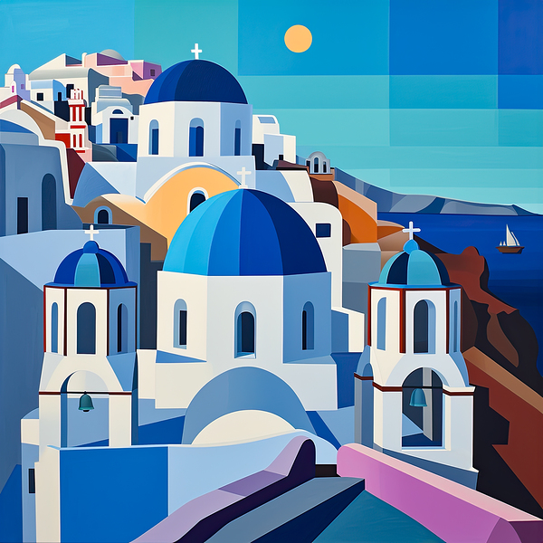 Aegean Dreams Print