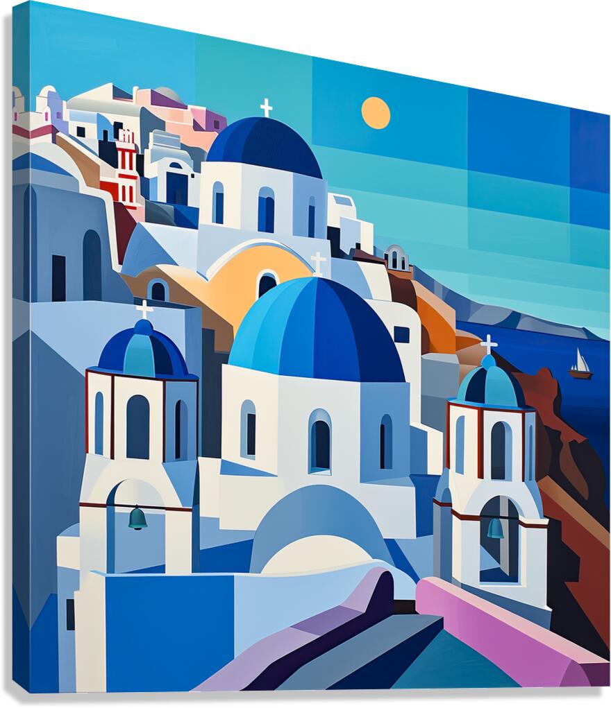 Aegean Dreams Canvas Print