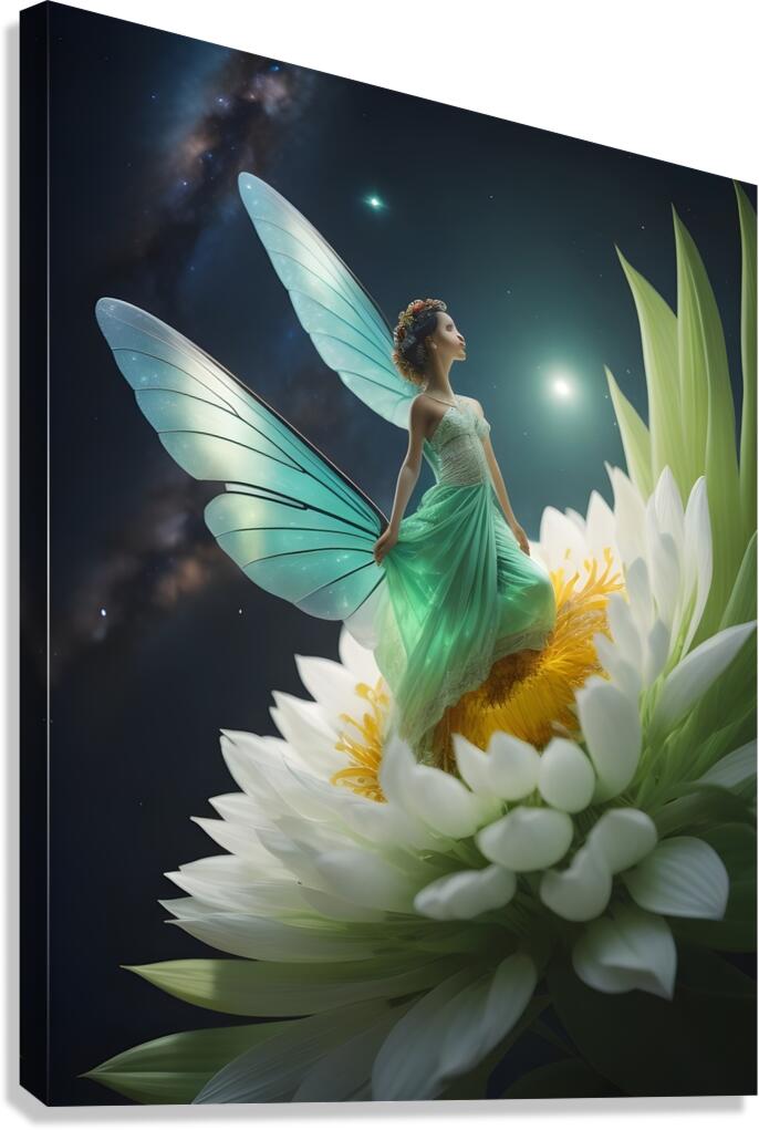 Celestial Bloom Canvas Print