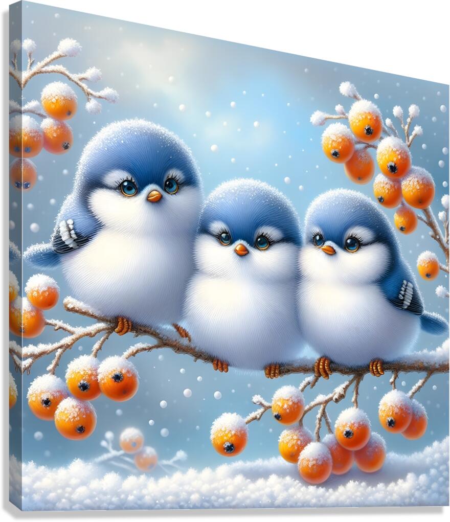 Winter Whimsy Canvas Print