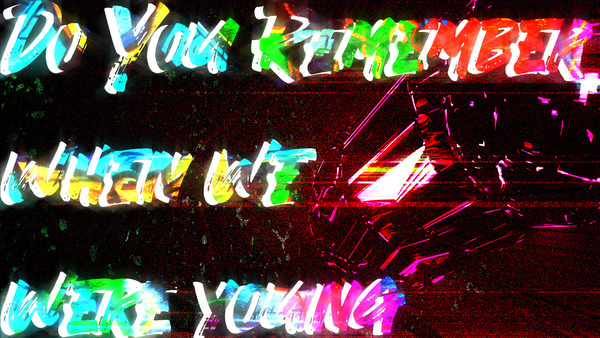 Remember when we were young Print