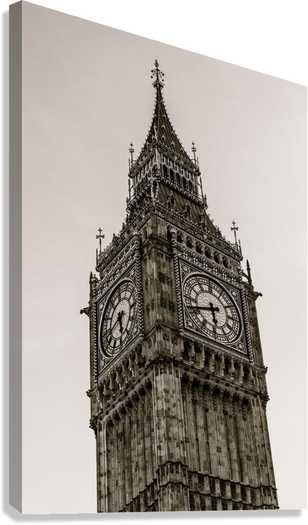 Big Ben Clock Tower Canvas Print