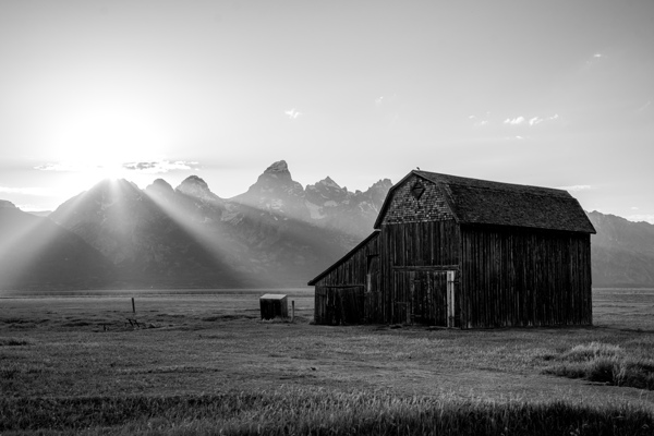 Sunset on the ranch  by Kelly Fox