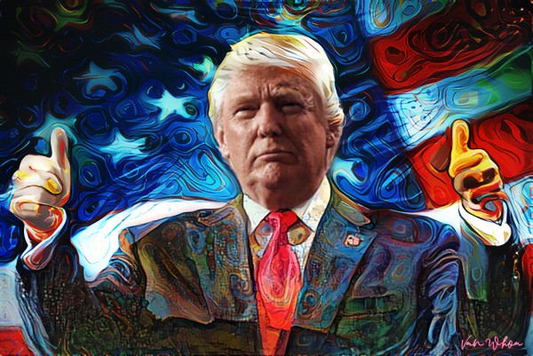 Trump Thumbs by Van Whoa