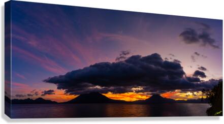 Clouds Over Atitlan Canvas Print