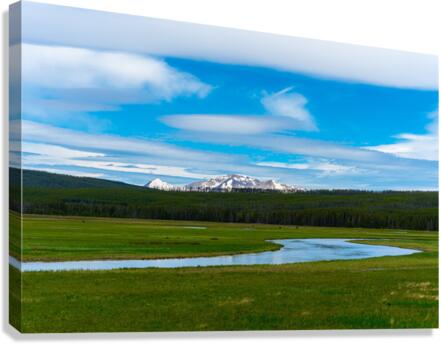 Infinite Valley Canvas Print