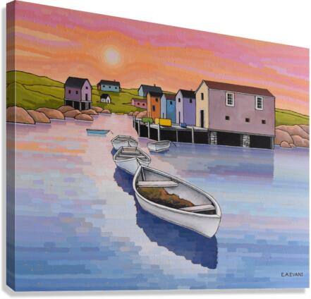 Approaching Dusk Canvas Print