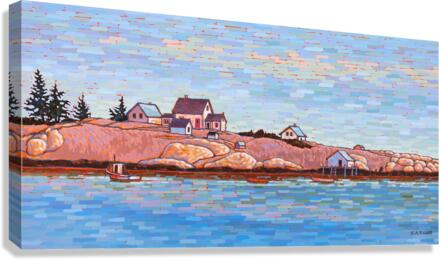 Fishermans Point Canvas Print