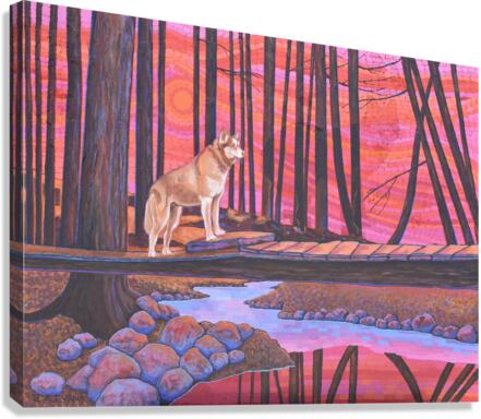 The Bridge  Canvas Print