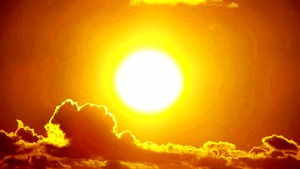 Loves Eternal Glow: A Sunset Silhouette Radiating Warmth and Affection