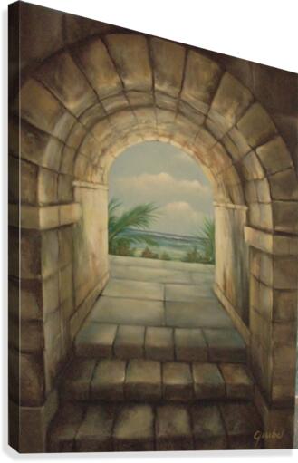 Al mar  Canvas Print