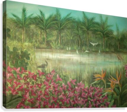 marshes  Canvas Print