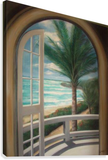 Balcony Canvas Print