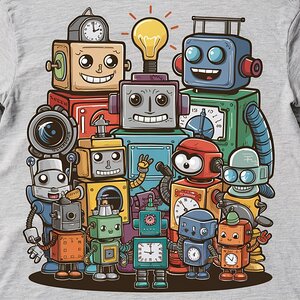 Robot with me in my room