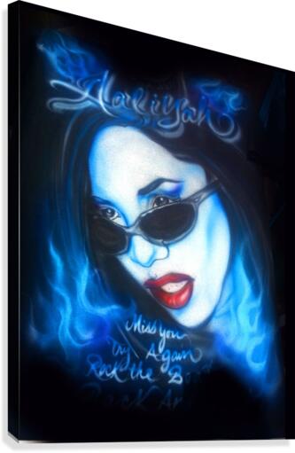 aaliah Canvas Print