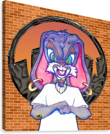 rebunny Canvas Print