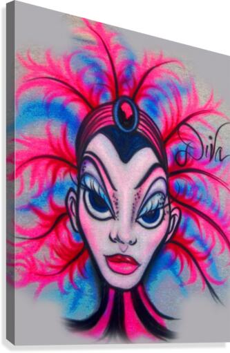 diva Canvas Print