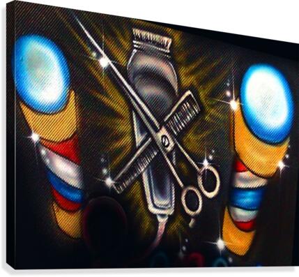 barber Canvas Print