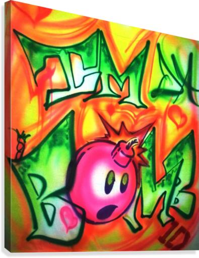 tm da bomb Canvas Print