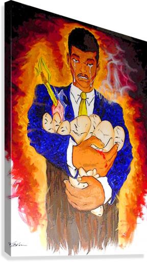 the father Canvas Print