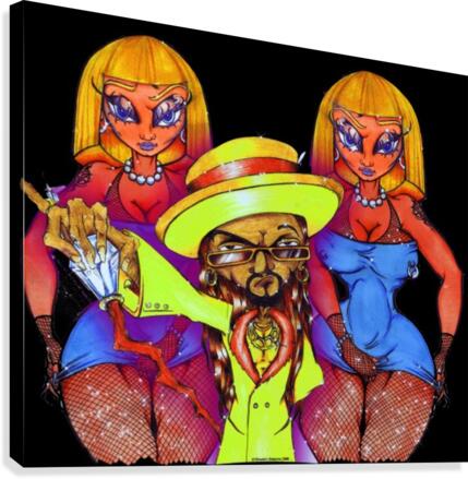 da pimp Canvas Print