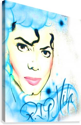 mj Canvas Print