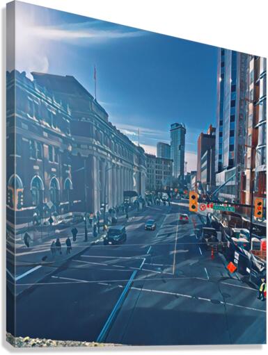 Vancouver Canvas Print