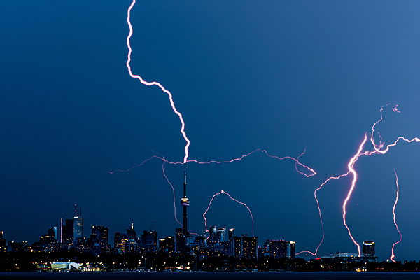Toronto Thunder Storm Print