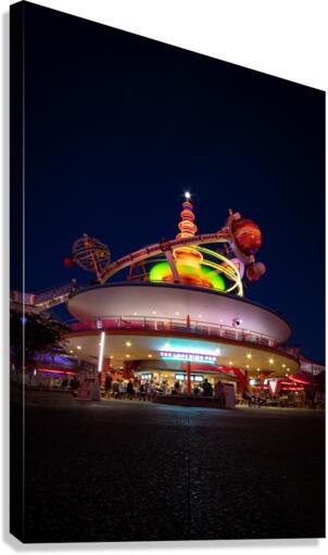 Orbiter night Canvas Print