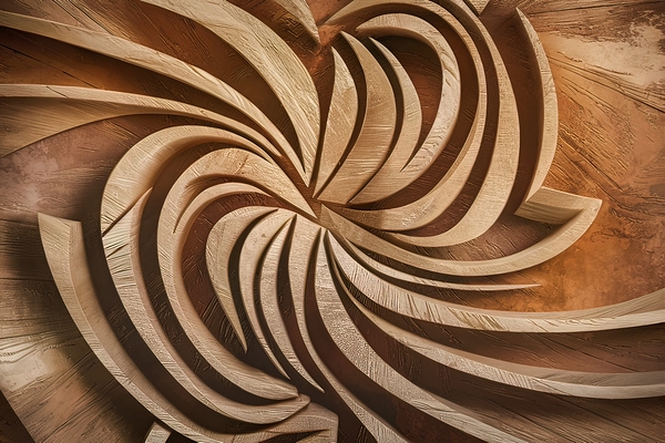 Wooden pattern texture abstract background by Anghel Viorel