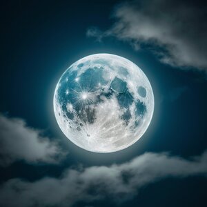 In the still of the night the moon whispers secrets to the stars.