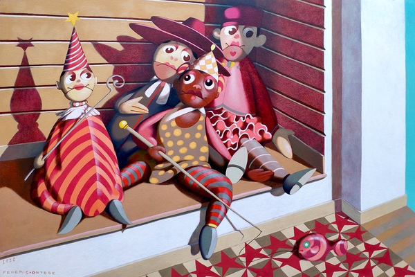 Puppets Print