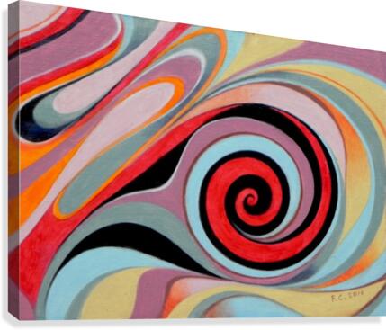 ink drop Canvas Print