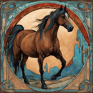 Desert Messenger by Andrea Record
