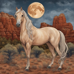 Majix Palomino Night by Andrea Record