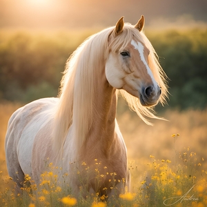 Palomino Blaze  by Andrea Record