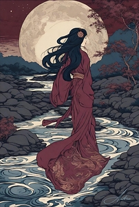 Plum Night by Andrea Record