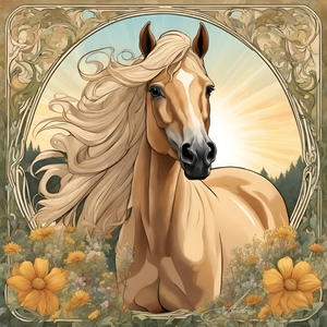 Summer Palomino by Andrea Record