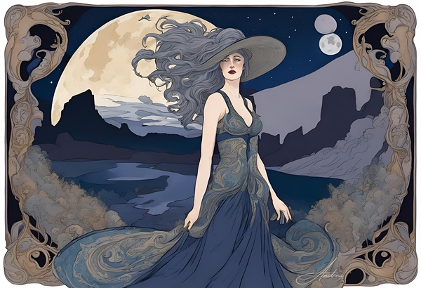 Elegant Outing Print