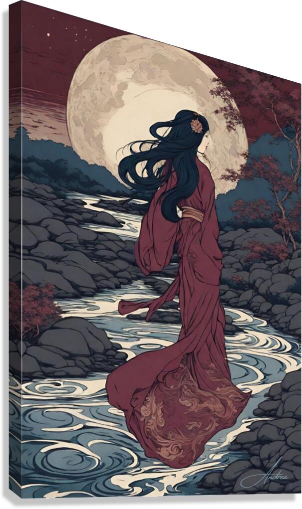 Plum Night Canvas Print