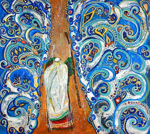 Splitting the Sea: Going Beyond our Limited Minds by Yahel