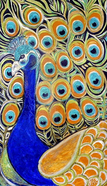 Peacock Mystic by Yahel