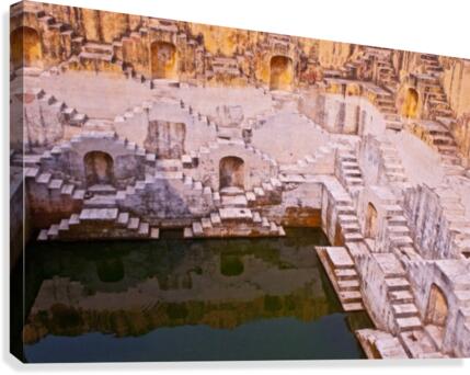Stepwell Canvas Print