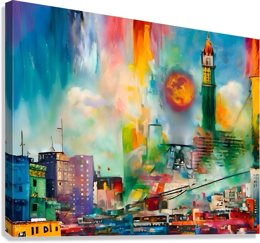 Art by magicifa 1 Canvas Print