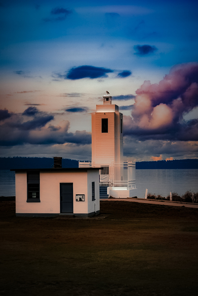 Lighthouse Abstract by Anthony Cummins