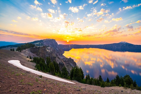Crater Lake by Clare Kathleen Cornelius