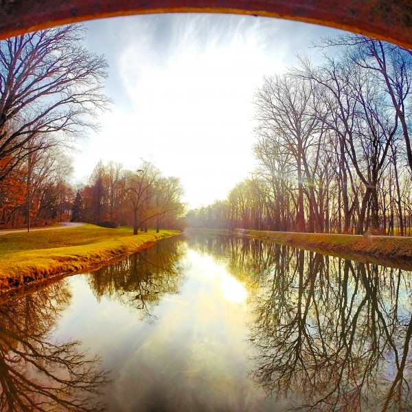 The Canal, Indianapolis, IN by Clare Kathleen Cornelius