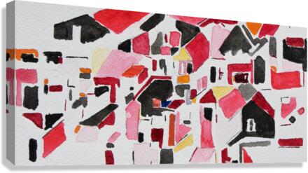 My Postcode Canvas Print
